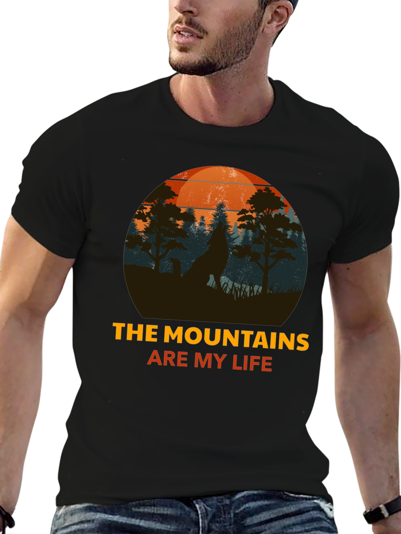 Mountains Are My Life Graphic Tee