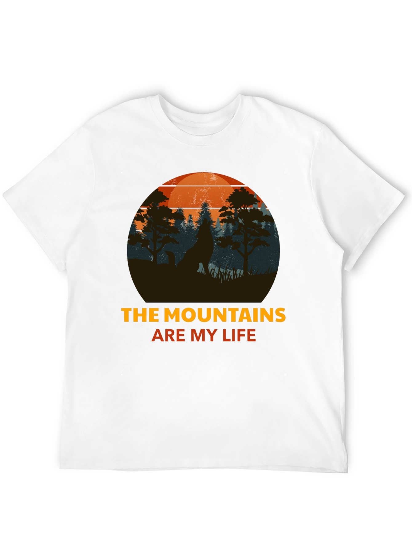 Mountains Are My Life Graphic Tee