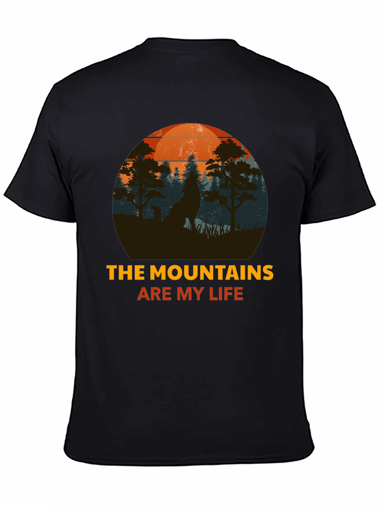 Mountains Are My Life Graphic Tee
