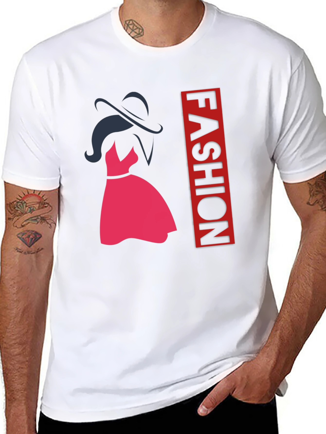 Fashion T-Shirt: Stylish Dress Design