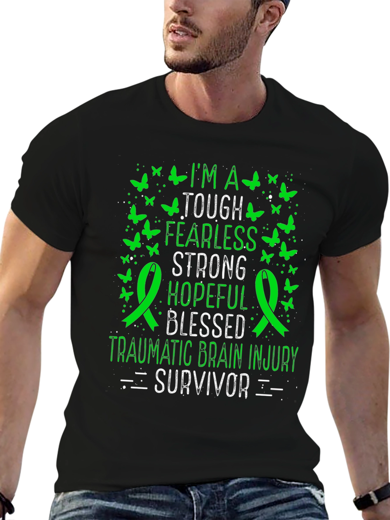 Tough TBI Survivor Graphic Tee