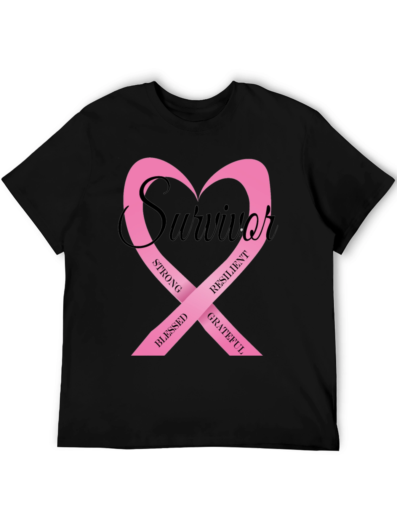Breast Cancer Survivor Ribbon T-Shirt