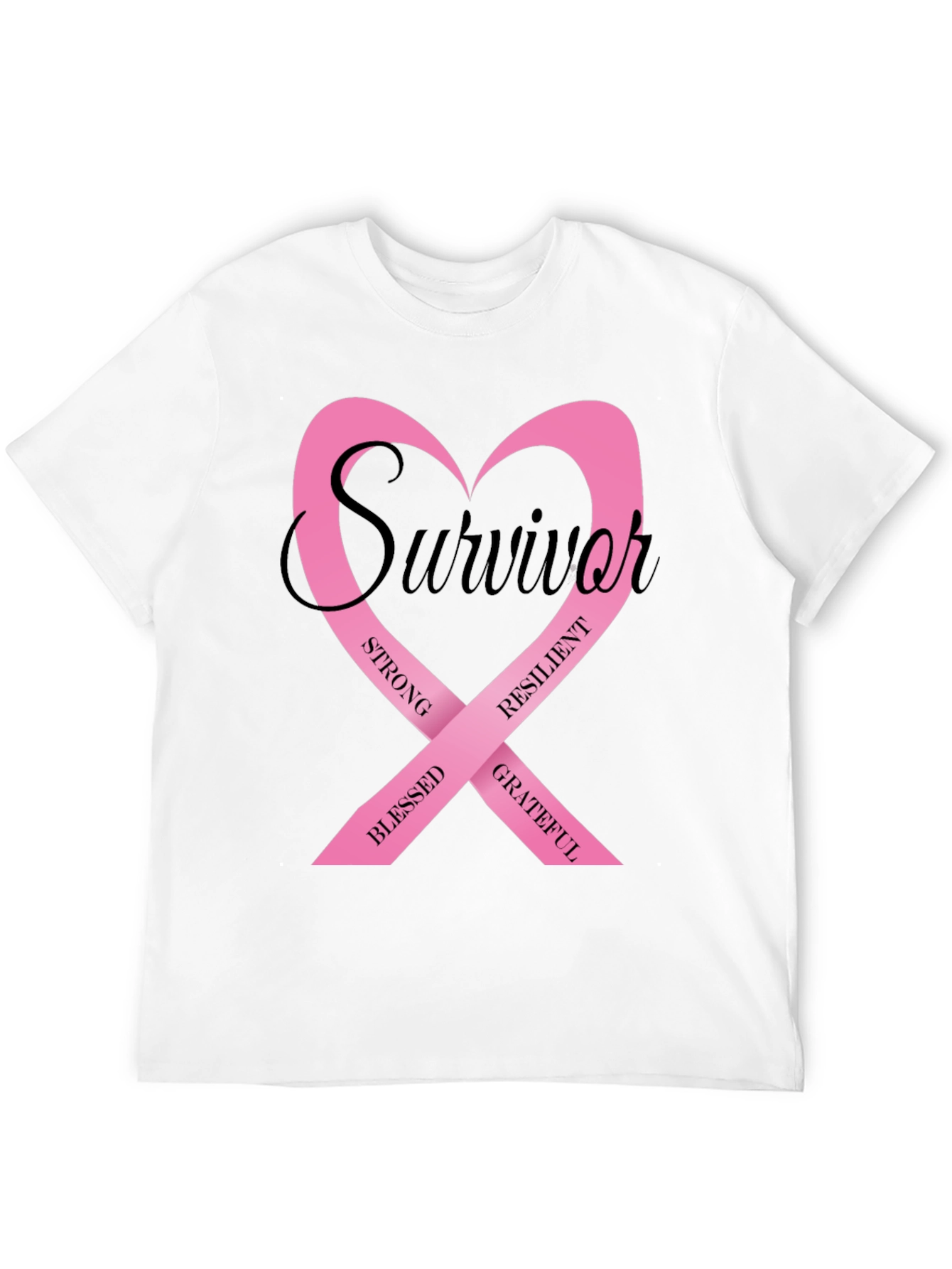 Breast Cancer Survivor Ribbon T-Shirt