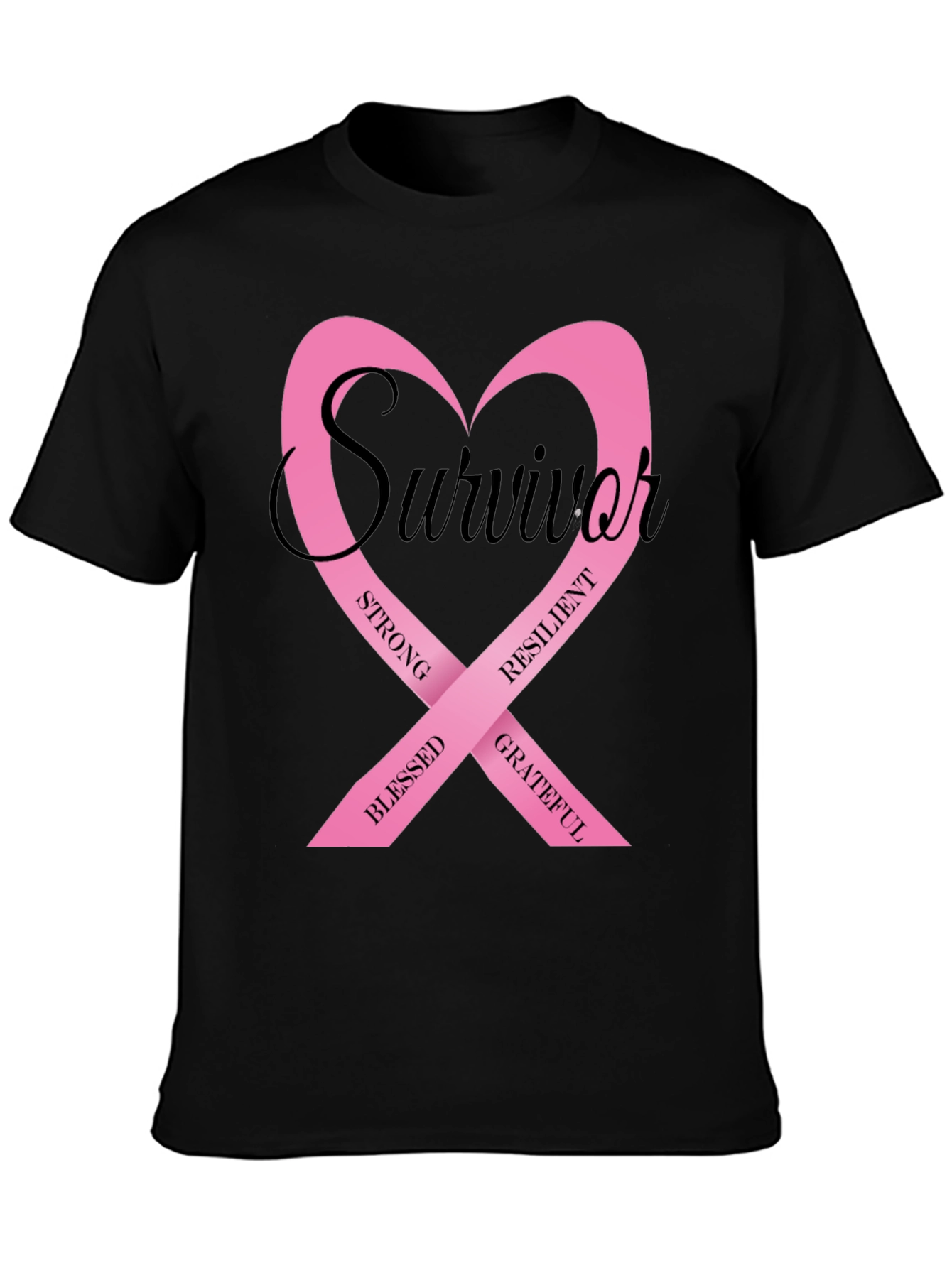 Breast Cancer Survivor Ribbon T-Shirt