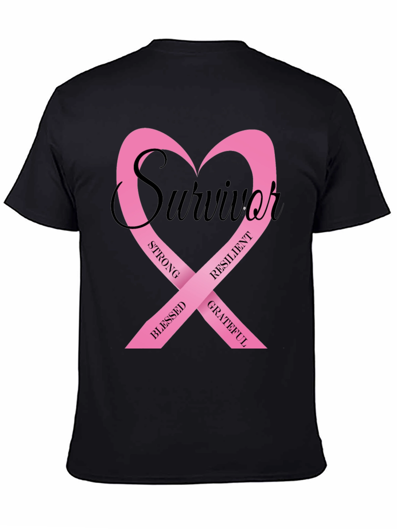 Breast Cancer Survivor Ribbon T-Shirt
