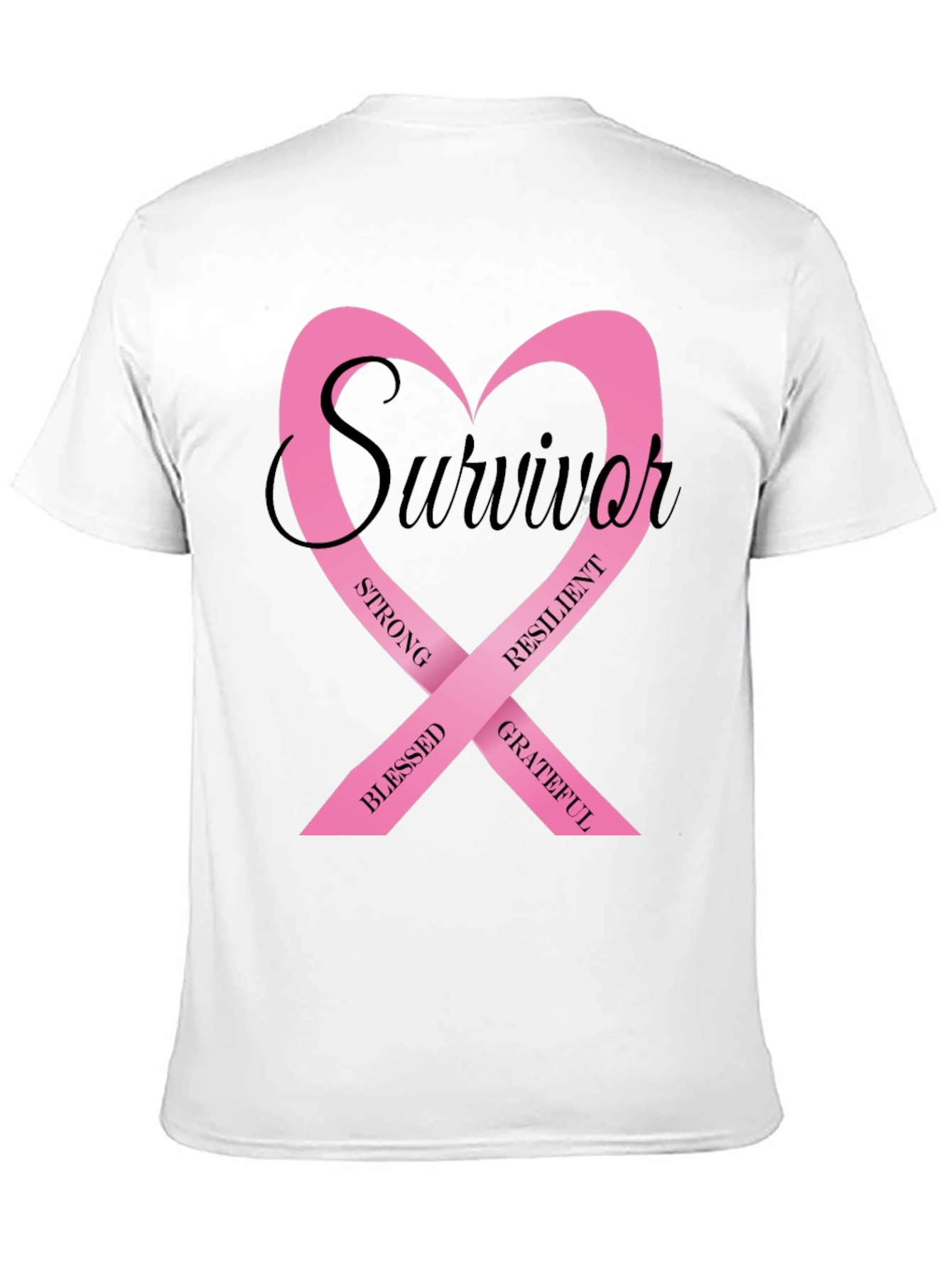 Breast Cancer Survivor Ribbon T-Shirt