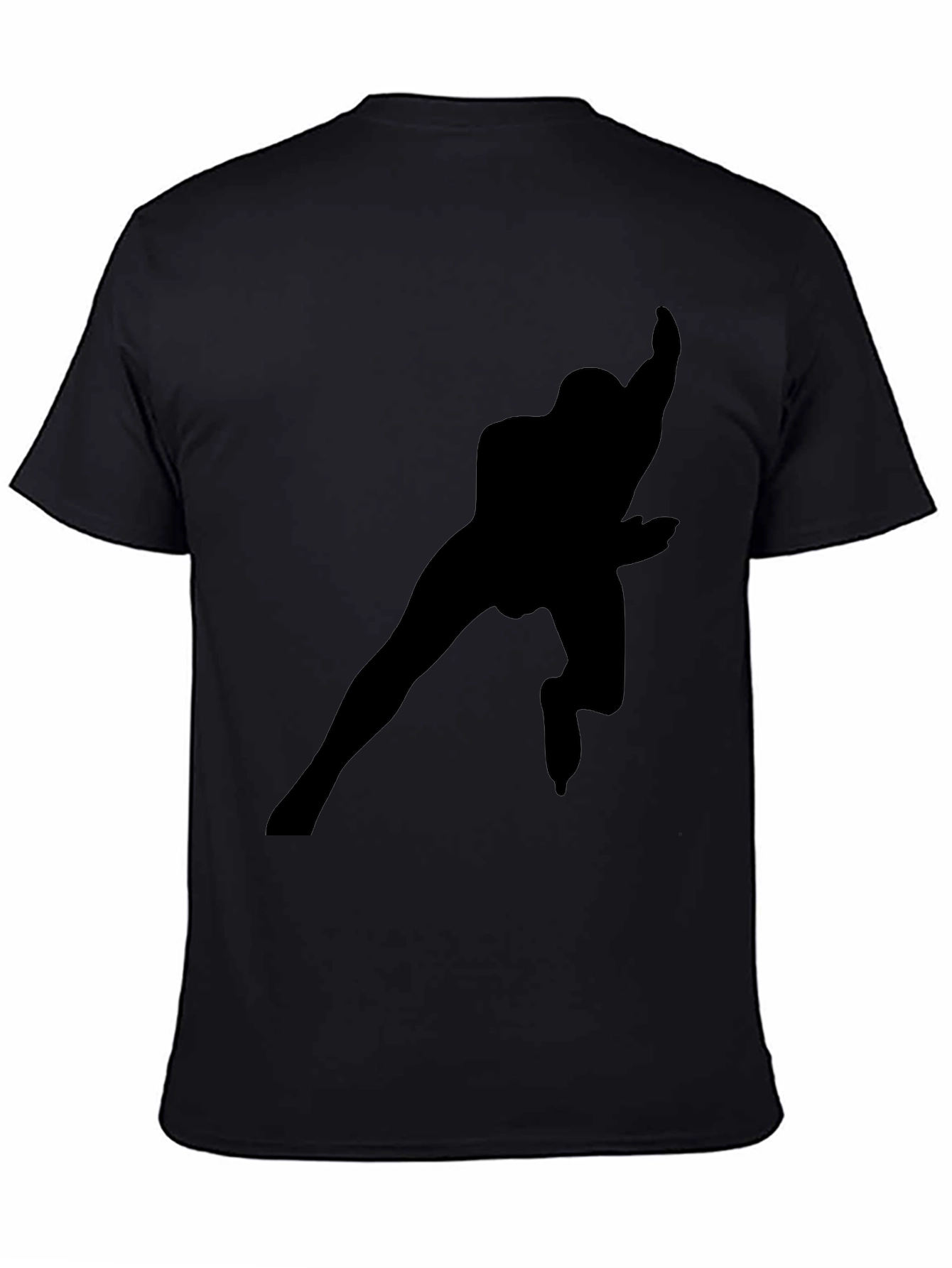 Black Silhouette Graphic Tee