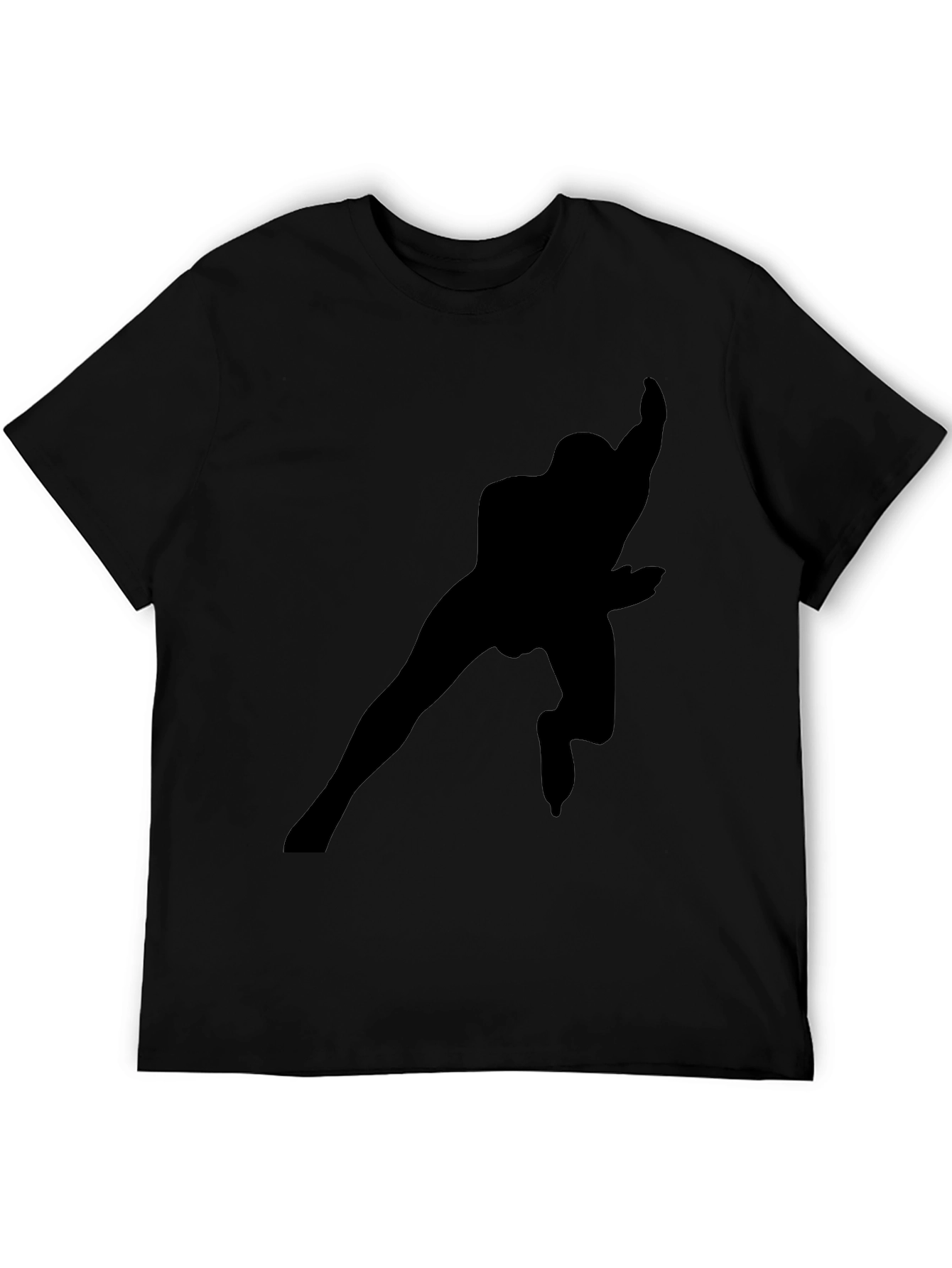 Black Silhouette Graphic Tee