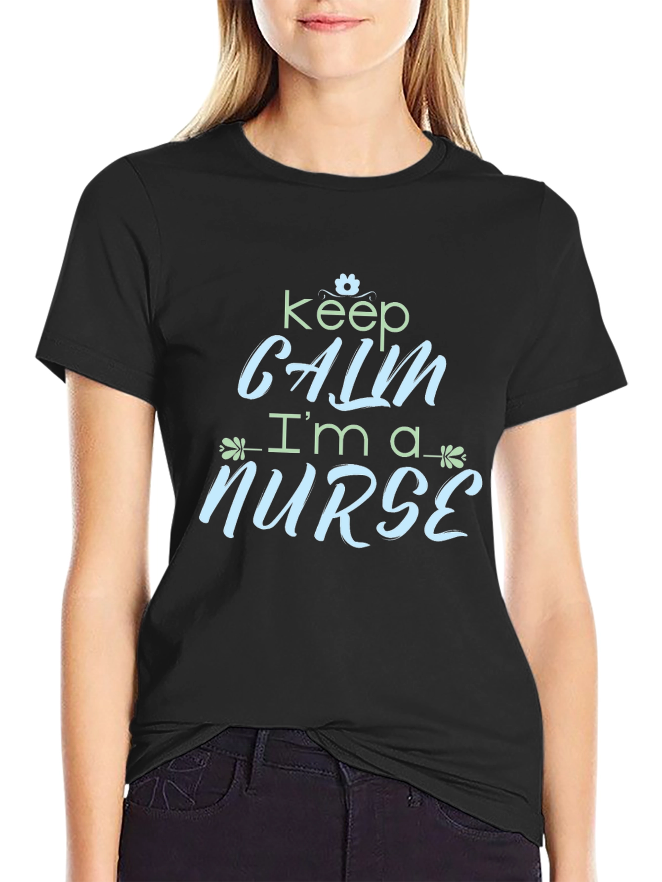 Keep Calm Im a Nurse Graphic Tee