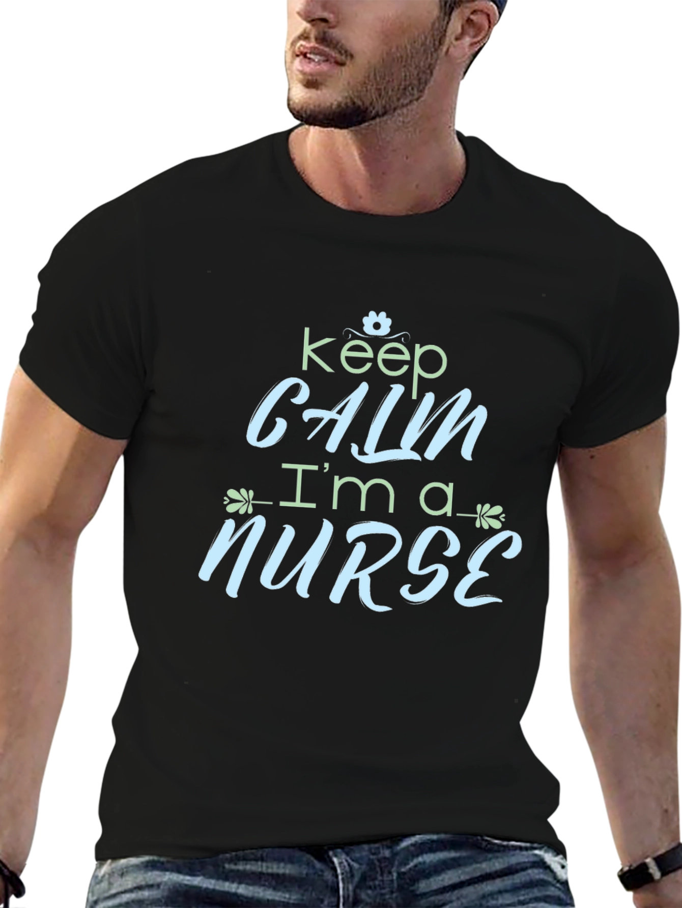 Keep Calm Im a Nurse Graphic Tee