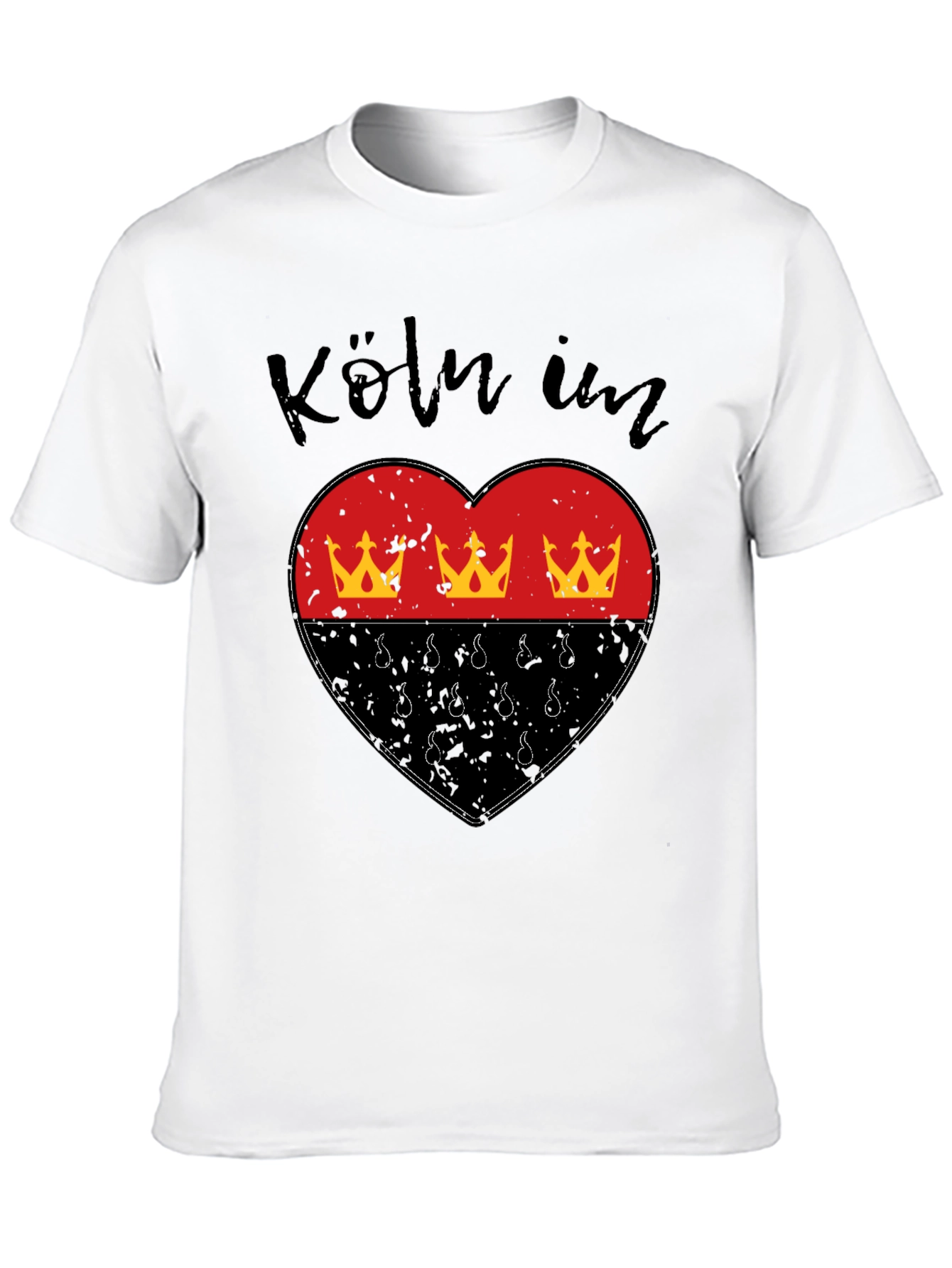 Cologne Germany Heart T-Shirt