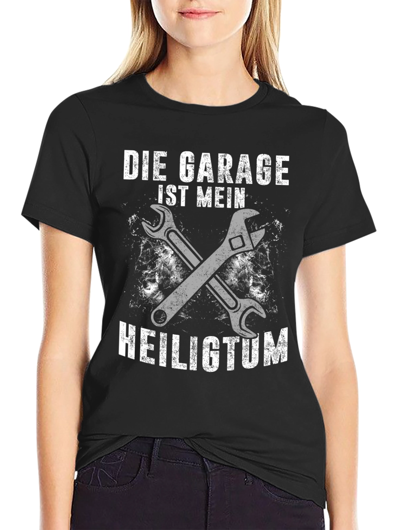 Garage is My Sanctuary T-Shirt - Mechanic Gift