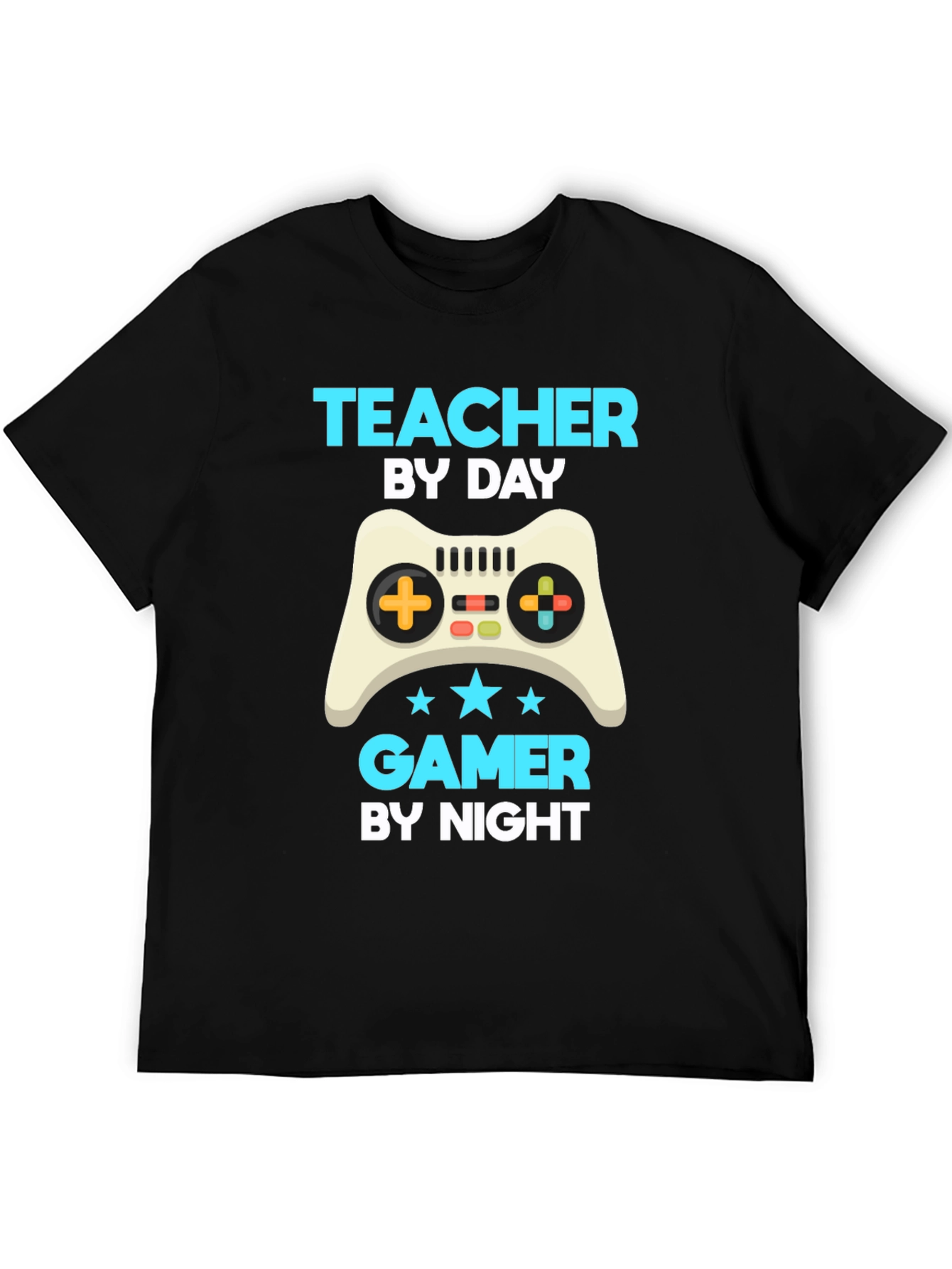 Teacher by Day Gamer by Night T-Shirt