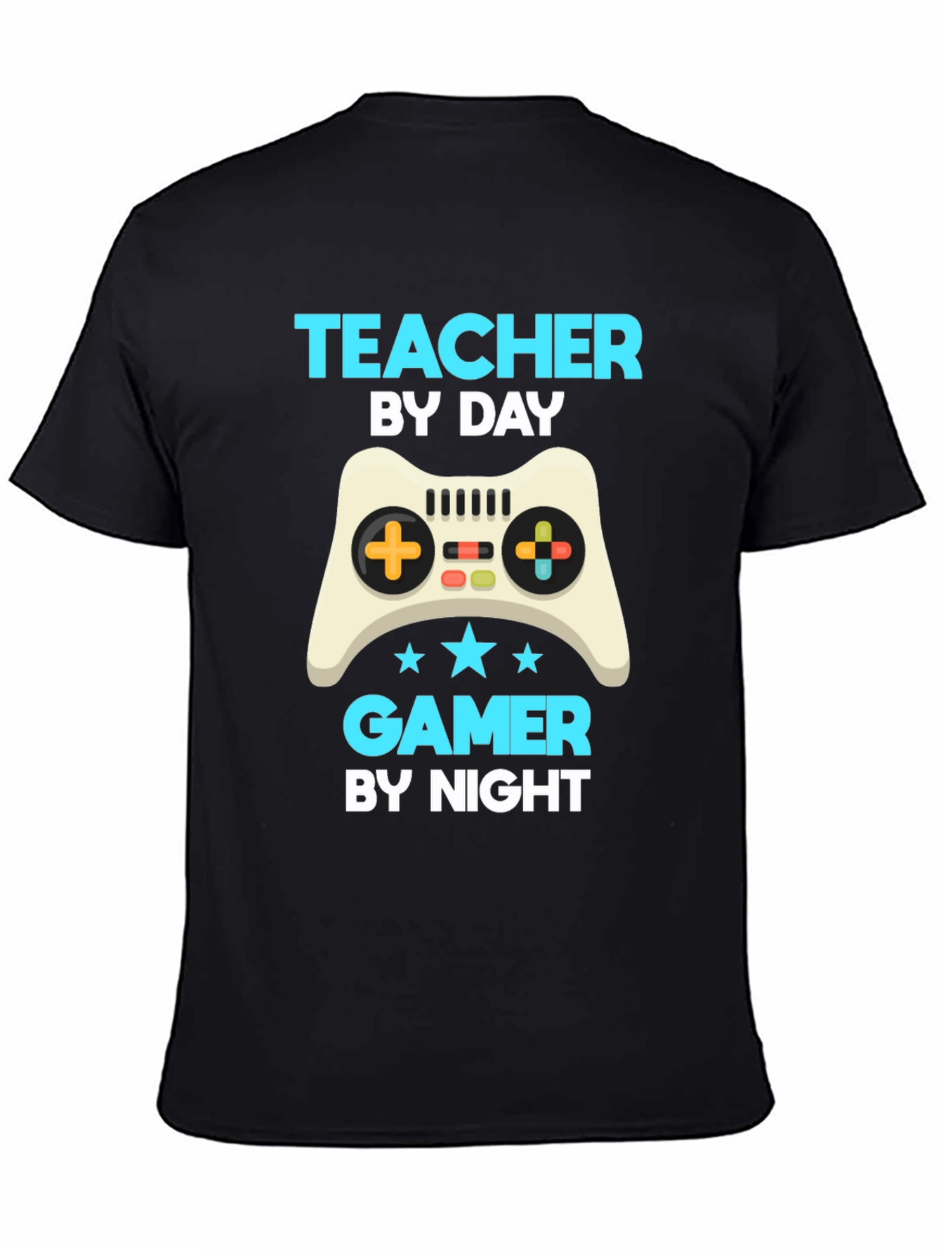 Teacher by Day Gamer by Night T-Shirt