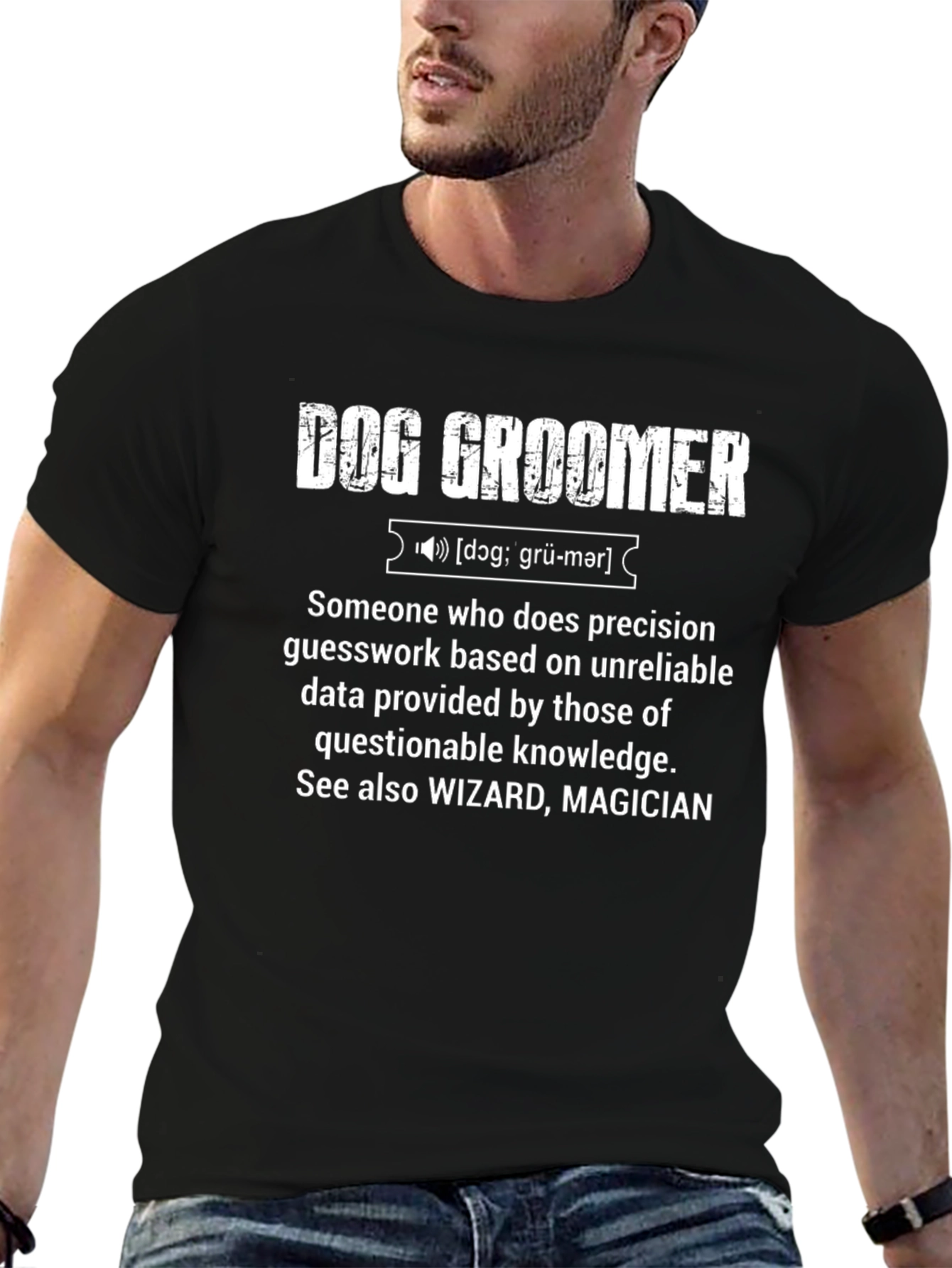 Dog Groomer Definition T-Shirt