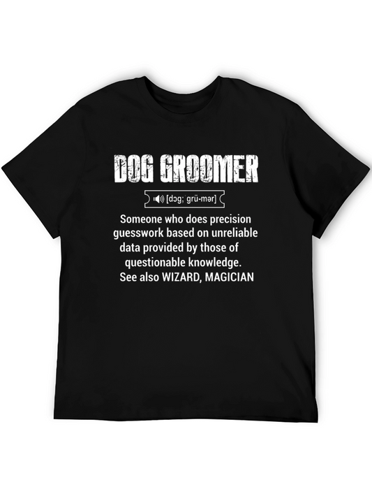 Dog Groomer Definition T-Shirt