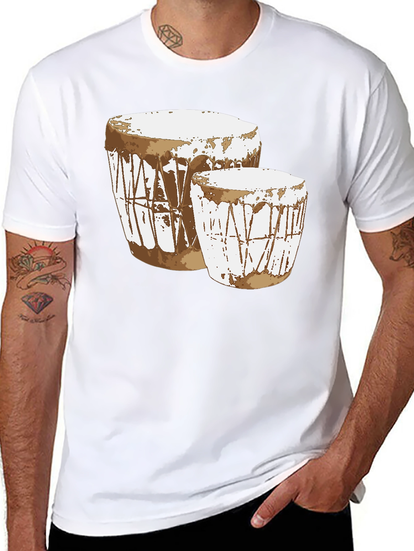 African Drum T-Shirt