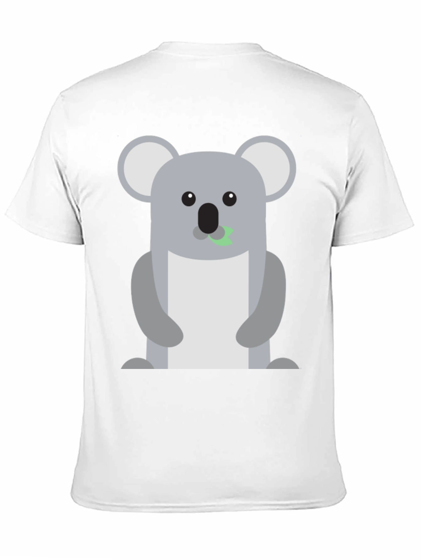 Koala Graphic Black T-Shirt - Soft Cotton Blend