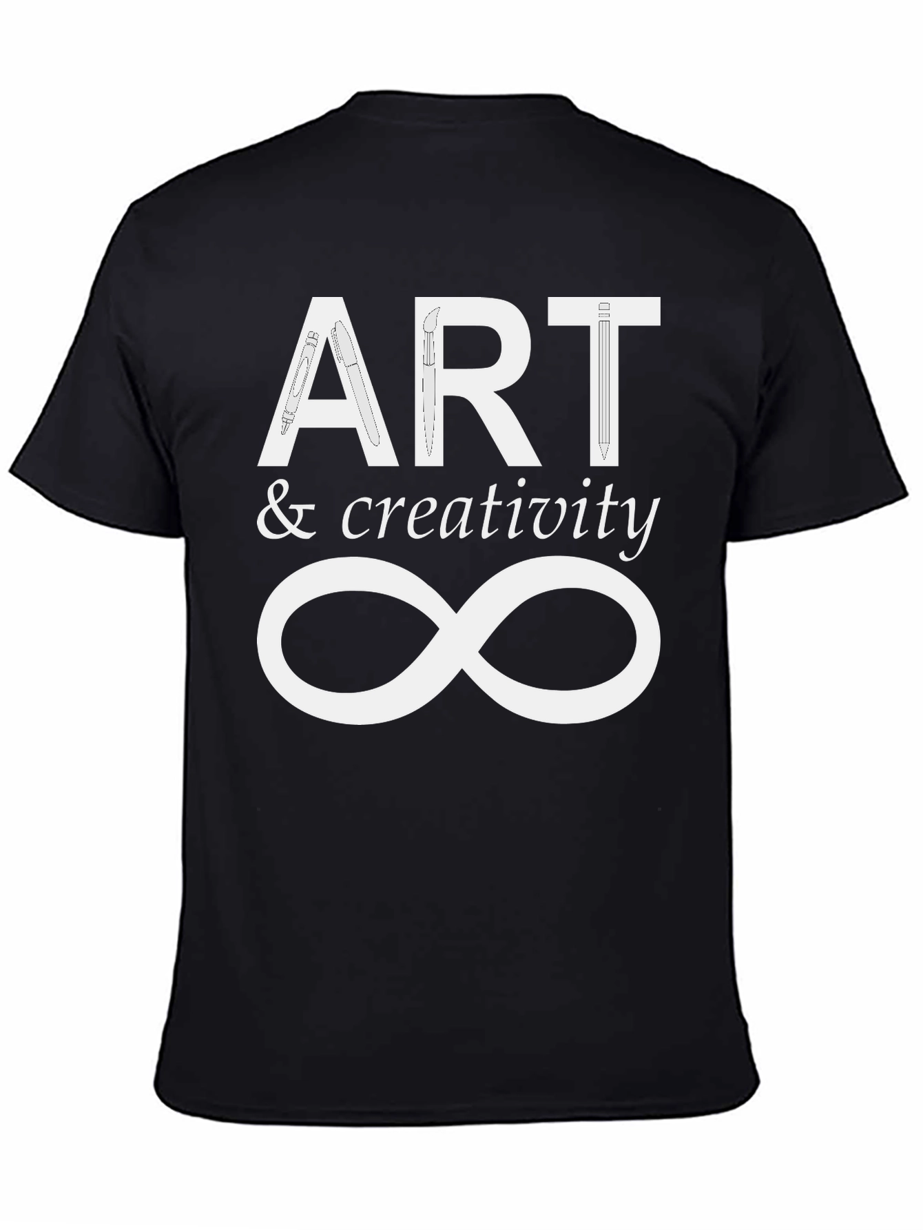 Art & Creativity Infinity T-Shirt - Black
