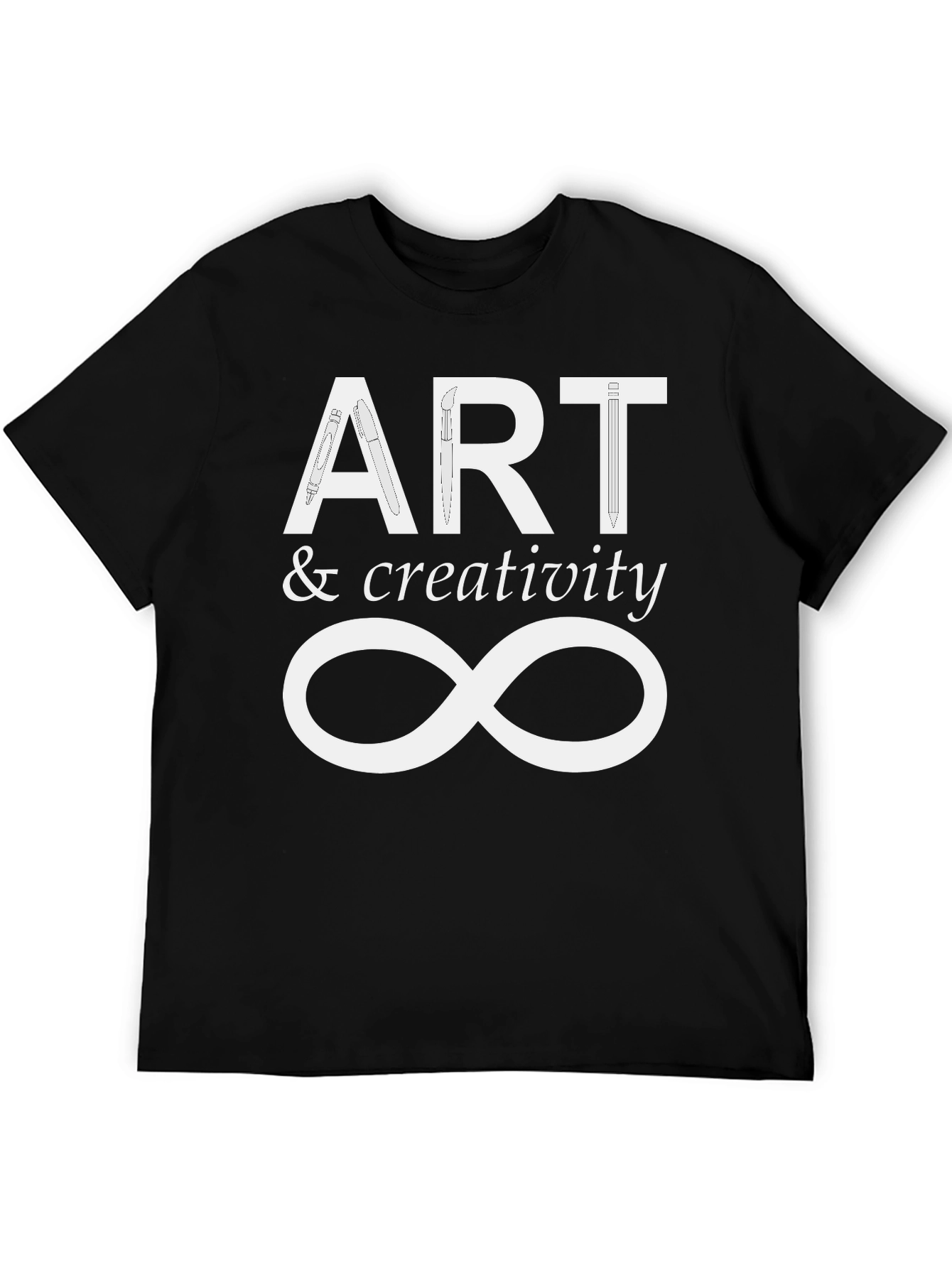 Art & Creativity Infinity T-Shirt - Black