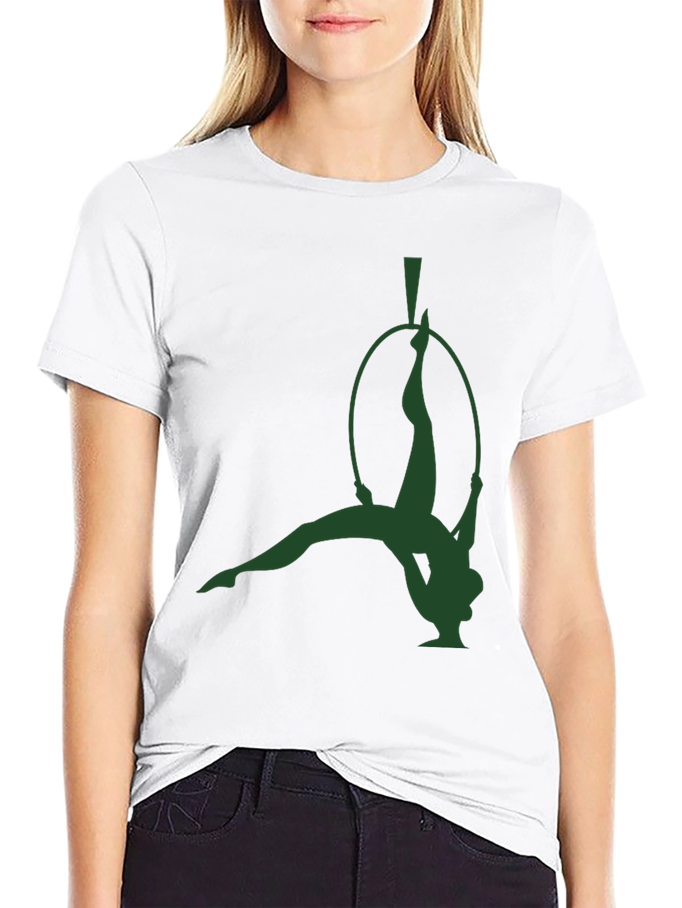 Aerial Silks Performer T-Shirt - Black