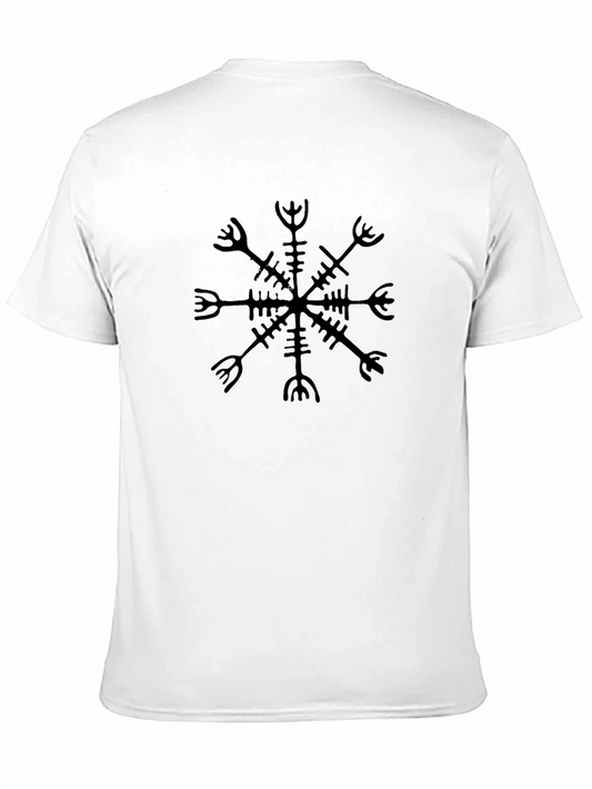 Vegvisir Viking Compass Black T-Shirt
