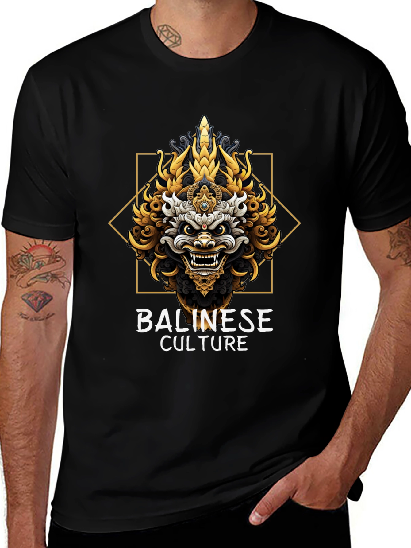 Balinese Culture Graphic Tee