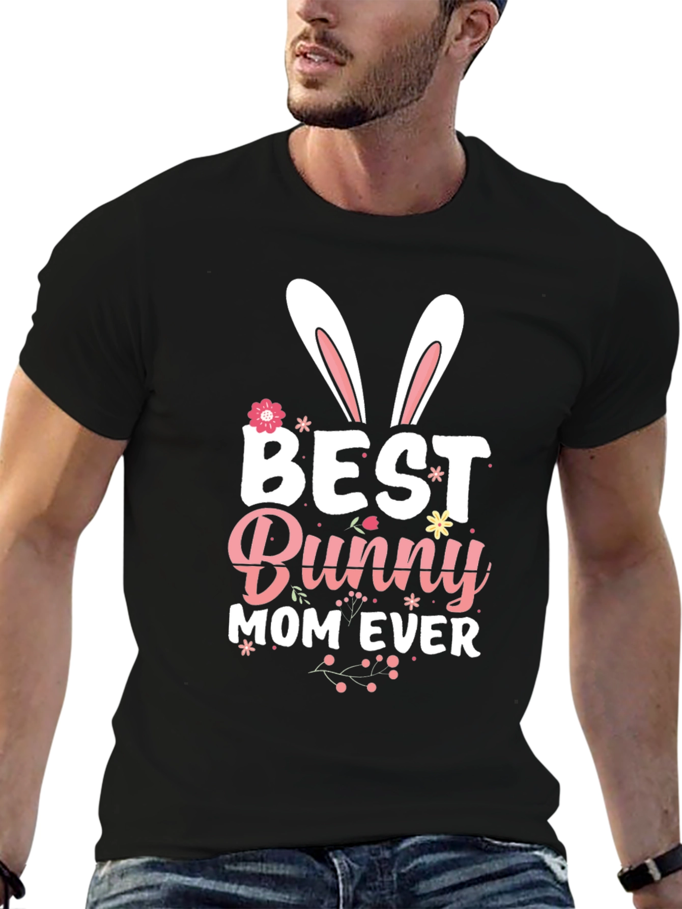 Best Bunny Mom Ever Easter T-Shirt
