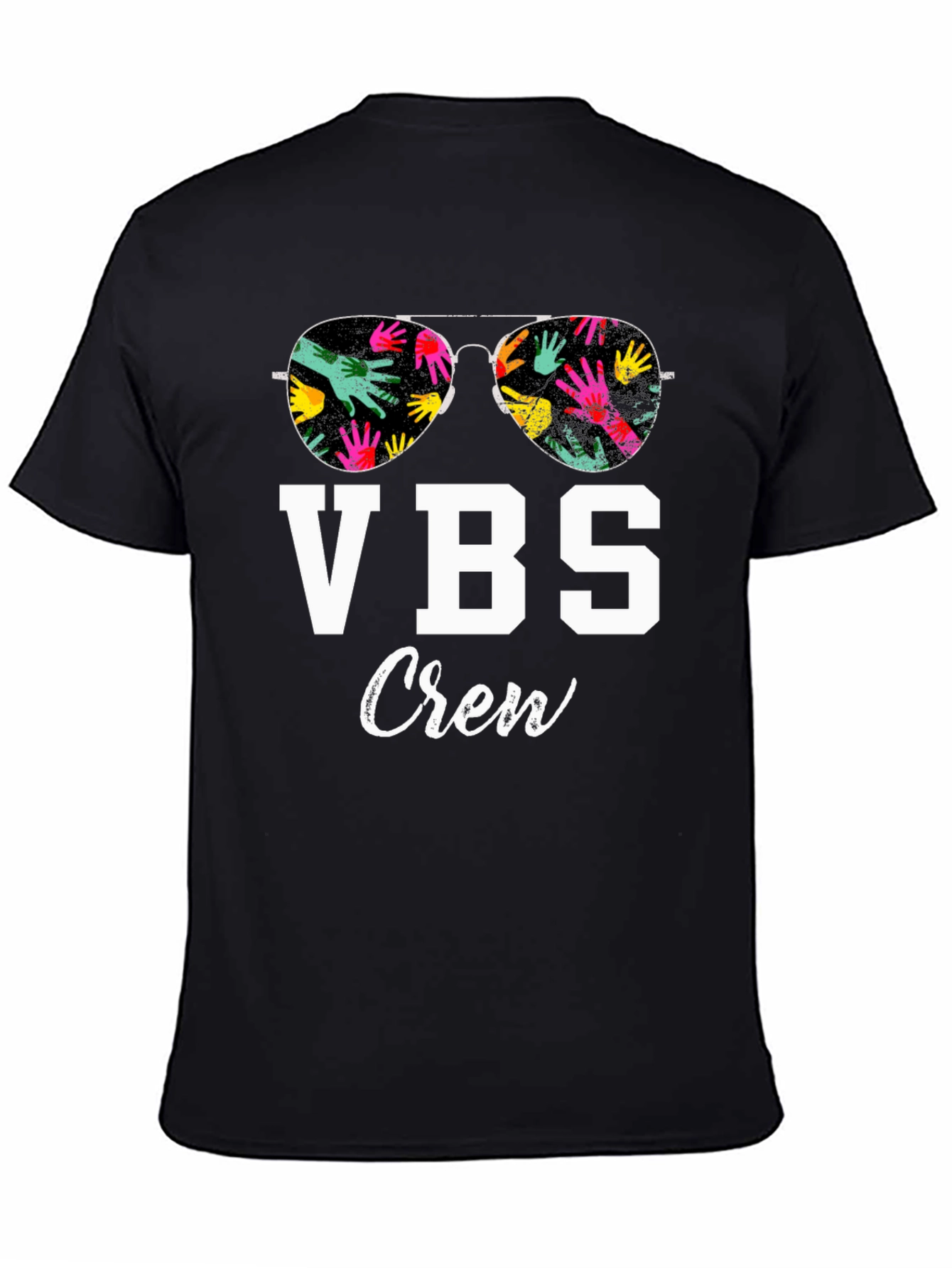 VBS Crew T-Shirt with Handprint Sunglasses