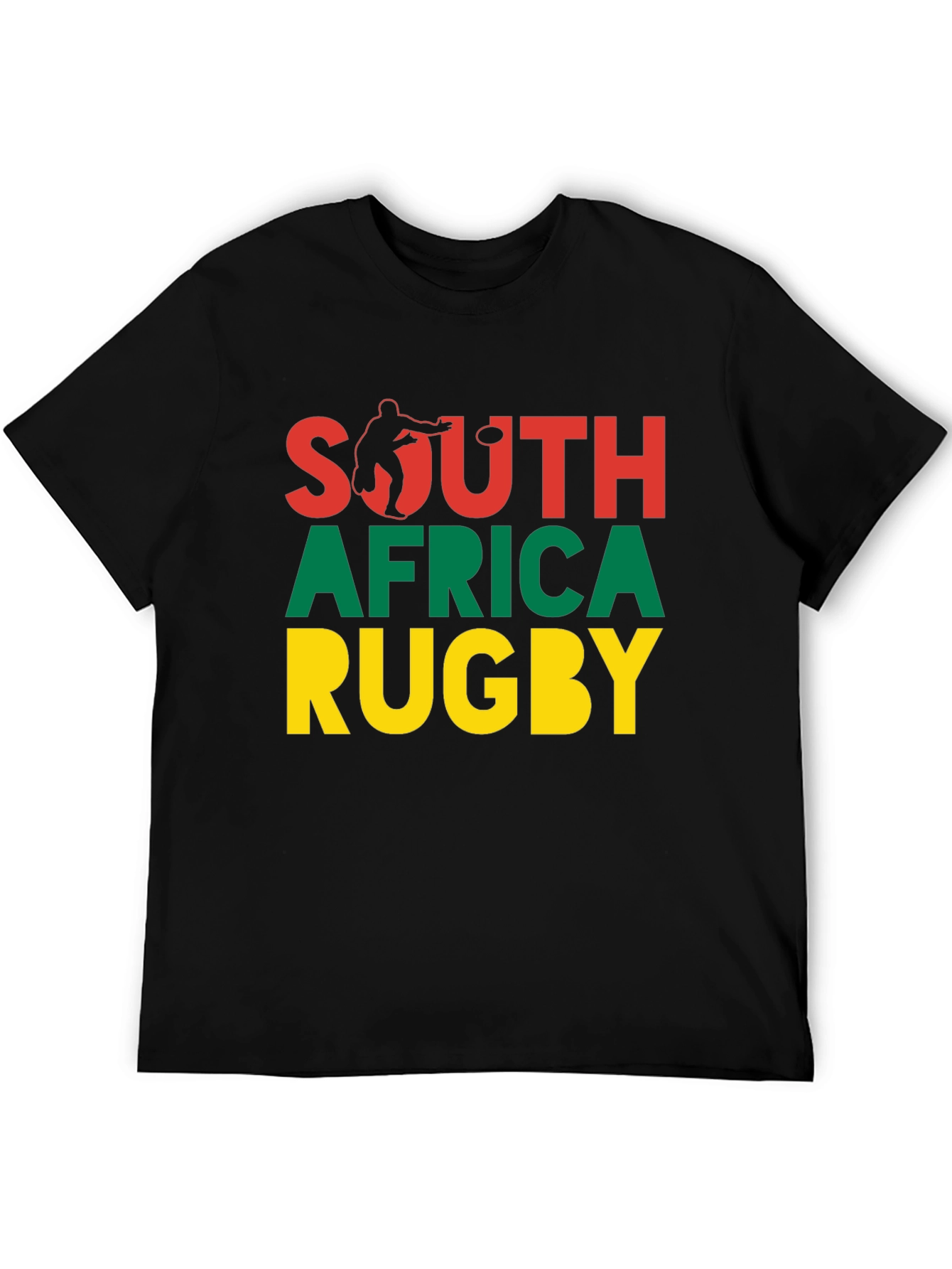 South Africa Rugby T-Shirt - Black