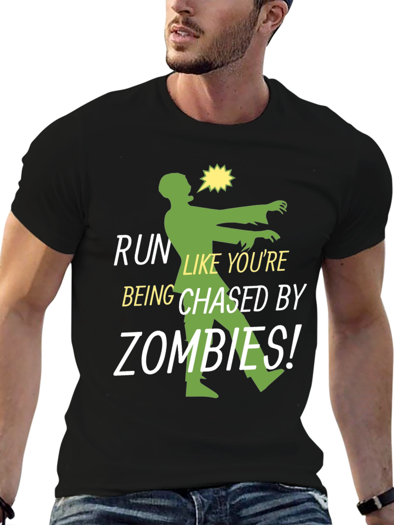 Run Like Youre Being Chased By Zombies T-Shirt