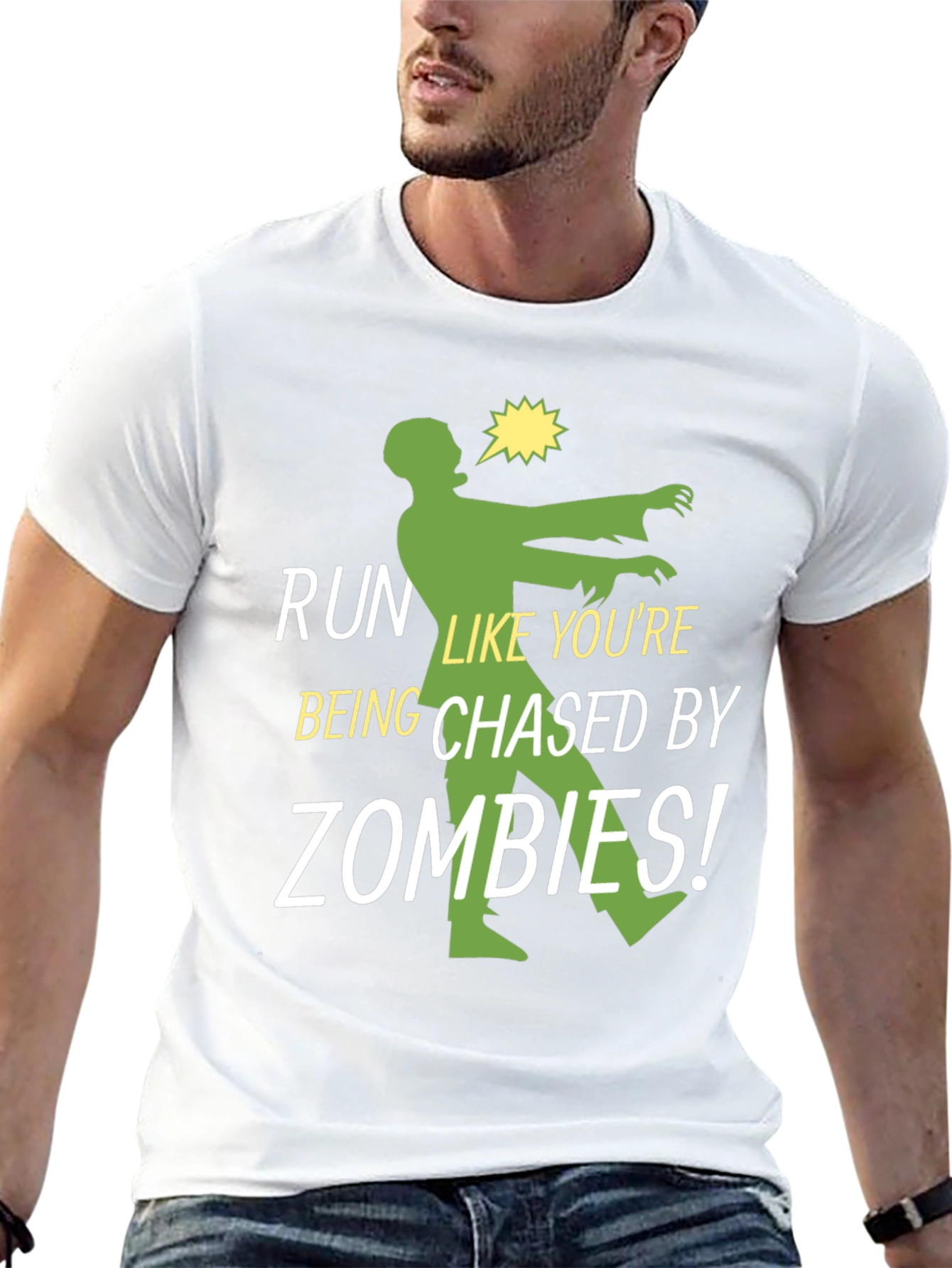 Run Like Youre Being Chased By Zombies T-Shirt
