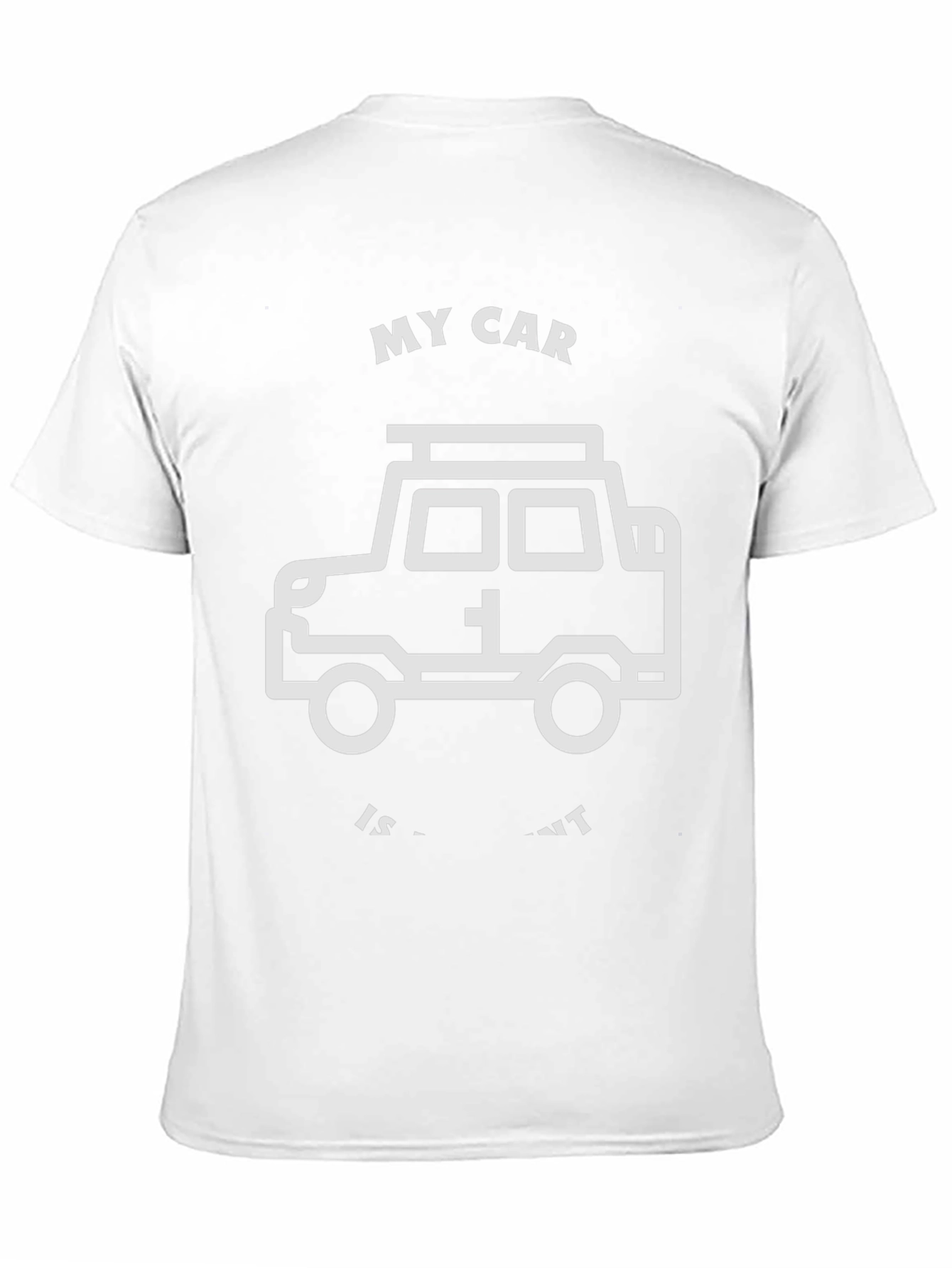 My Car Is Alright T-Shirt - Black