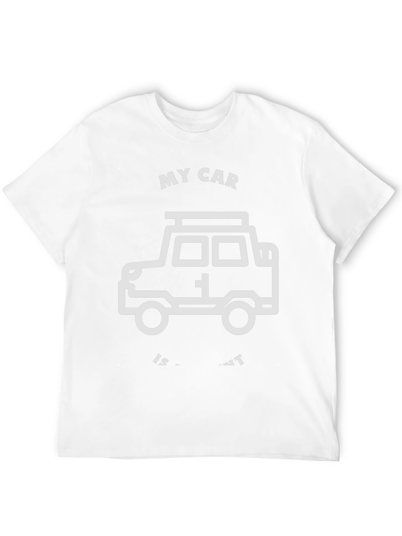 My Car Is Alright T-Shirt - Black