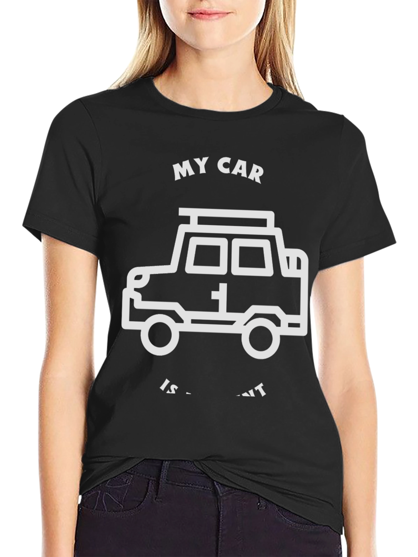 My Car Is Alright T-Shirt - Black