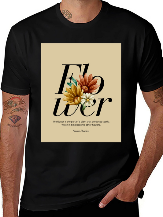 Floral Graphic T-Shirt - Stylish Casual Wear