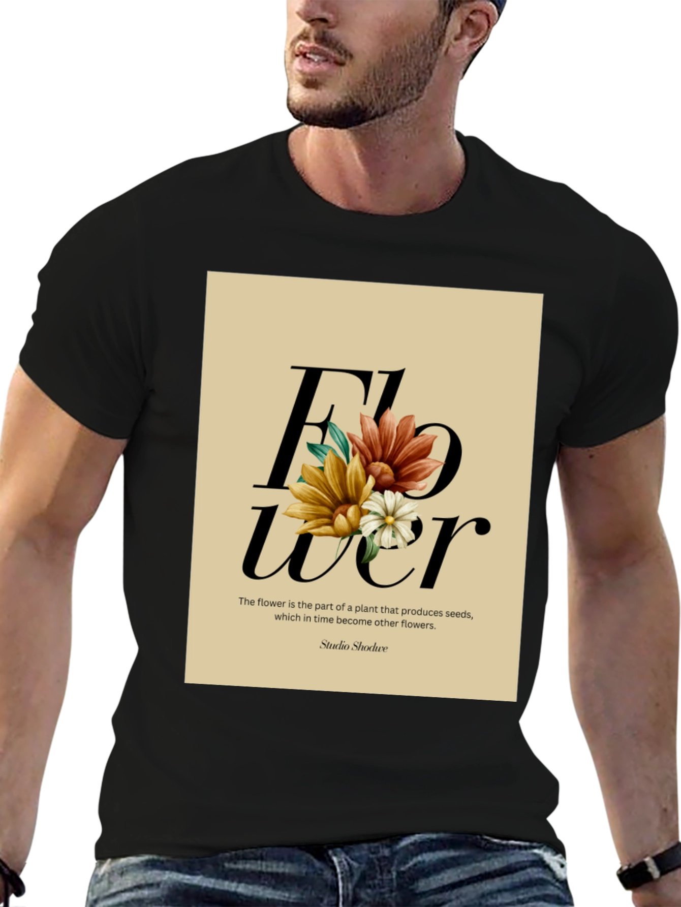 Floral Graphic T-Shirt - Stylish Casual Wear