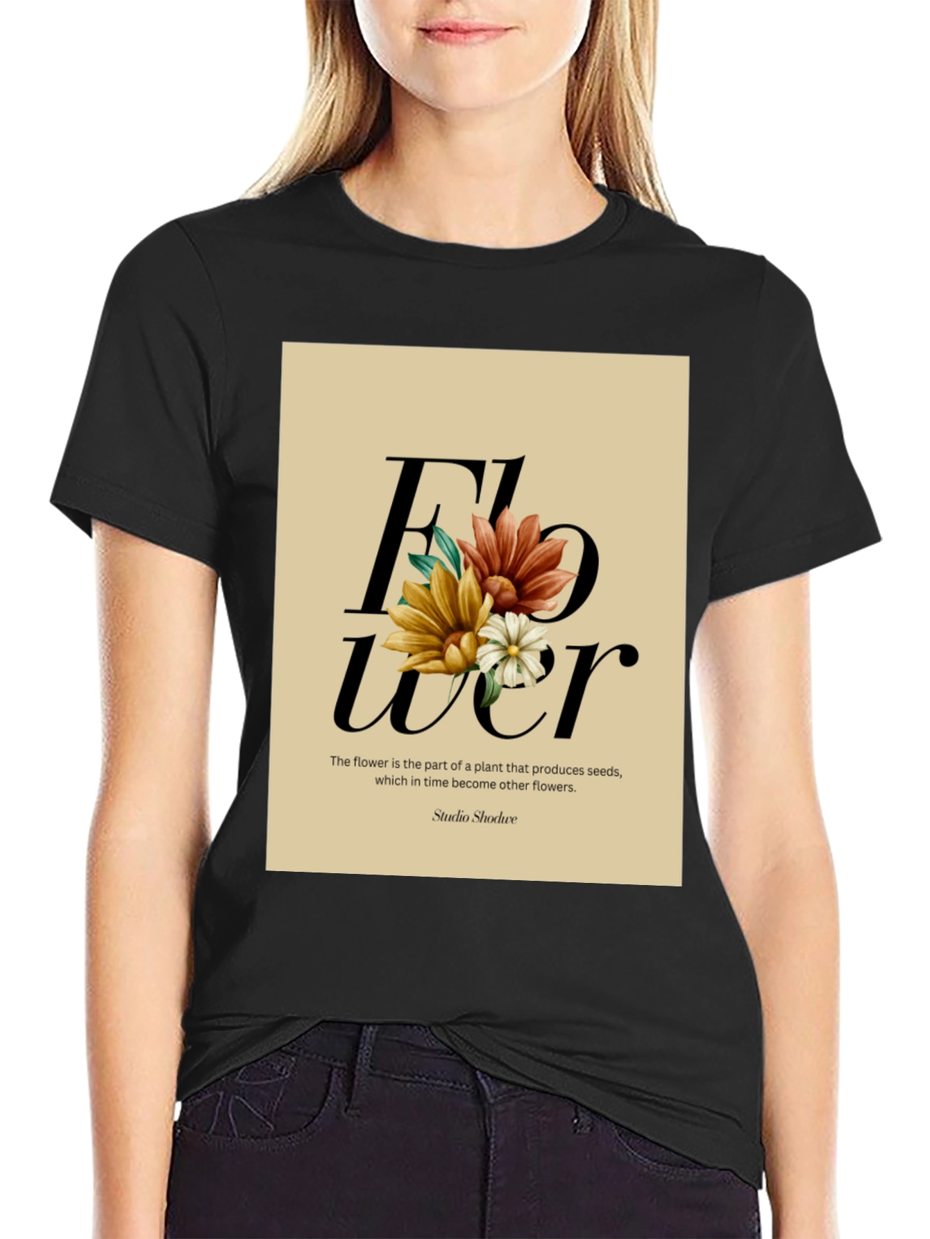 Floral Graphic T-Shirt - Stylish Casual Wear