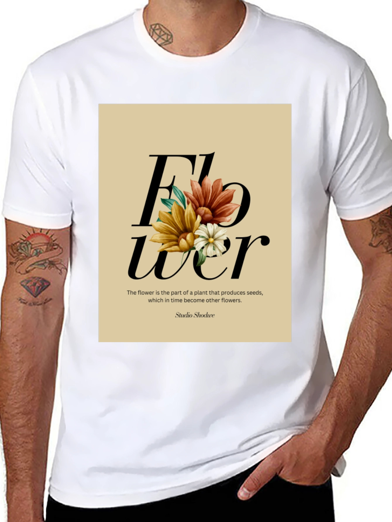 Floral Graphic T-Shirt - Stylish Casual Wear