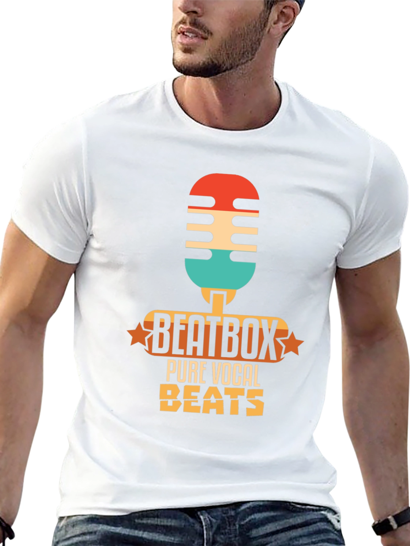 Beatbox Pure Vocal Beats Graphic T-Shirt