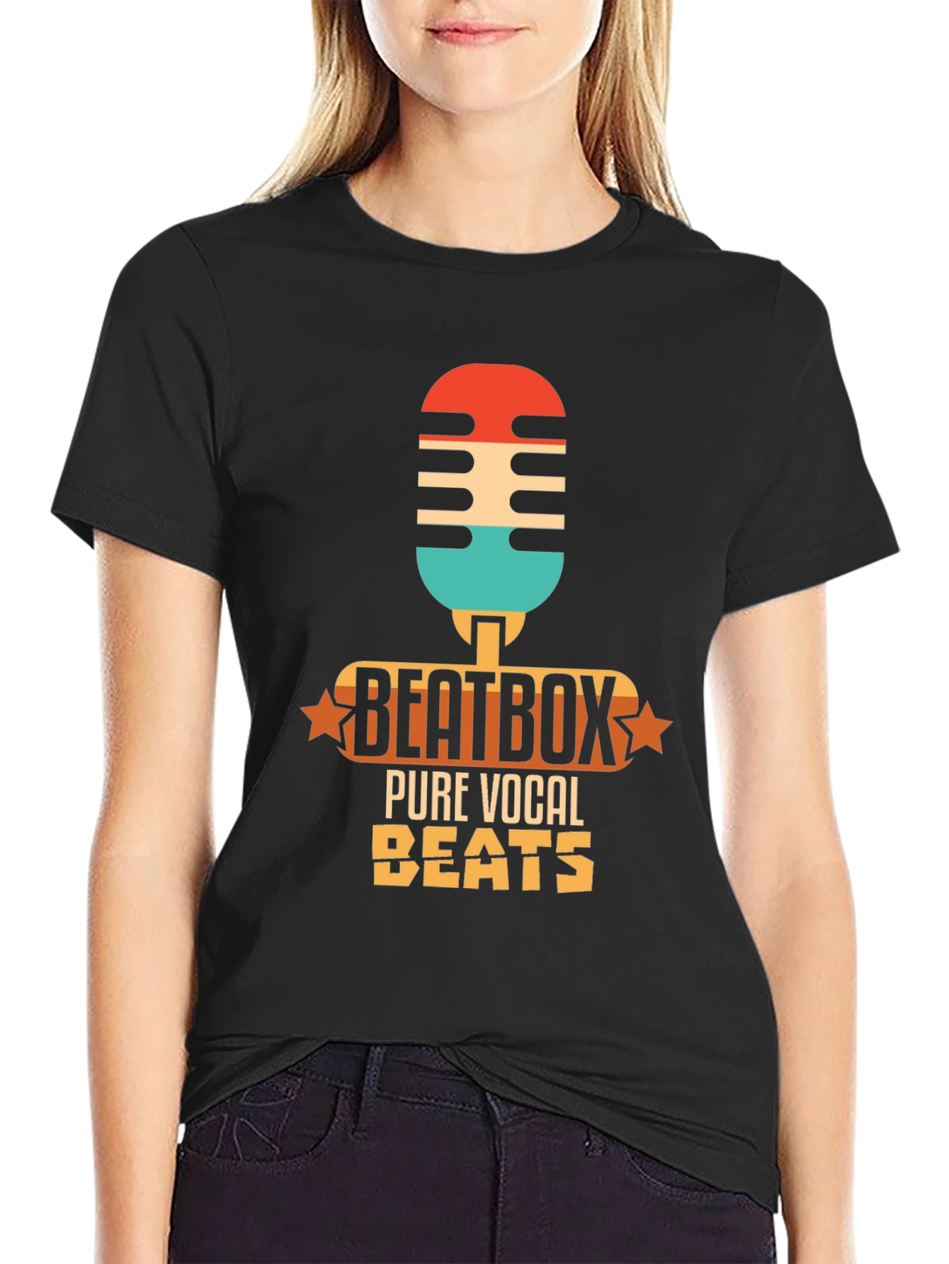Beatbox Pure Vocal Beats Graphic T-Shirt