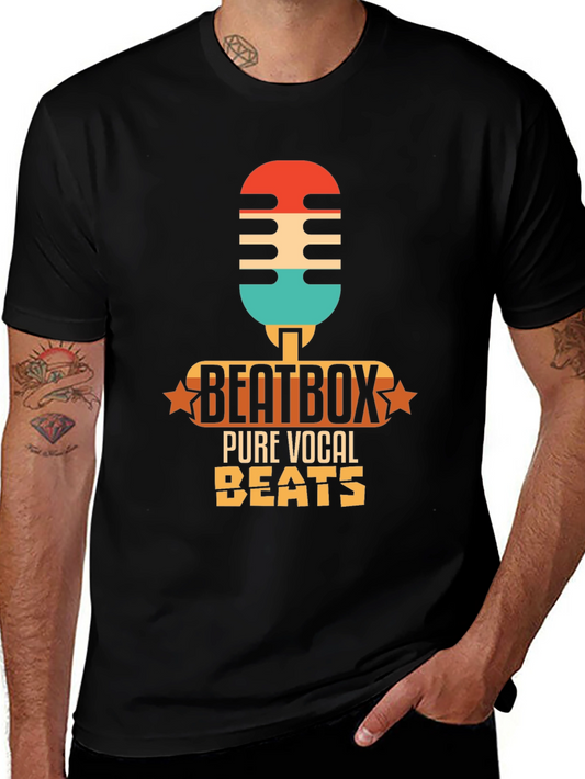 Beatbox Pure Vocal Beats Graphic T-Shirt