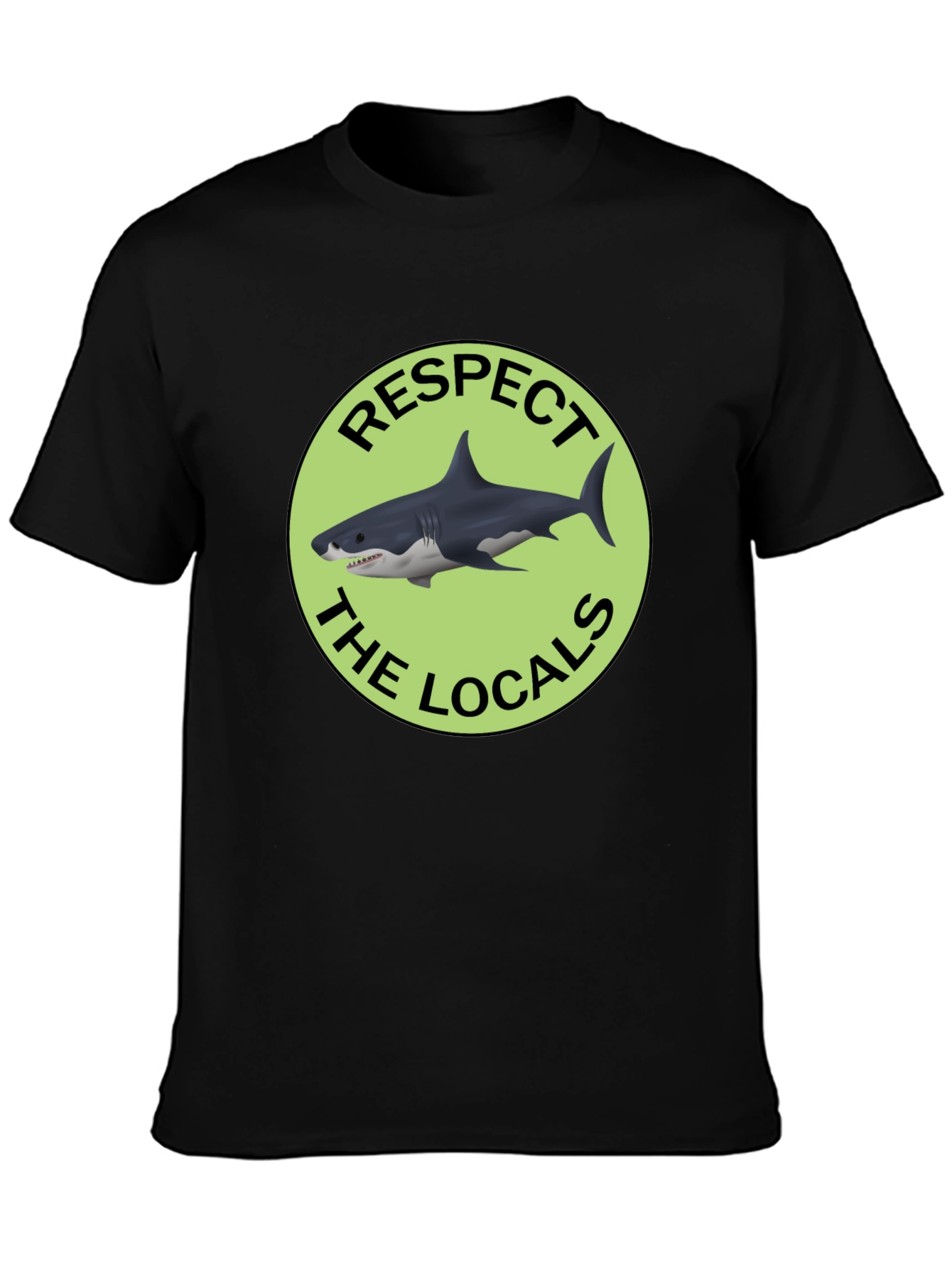 Respect the Locals Shark Graphic Tee