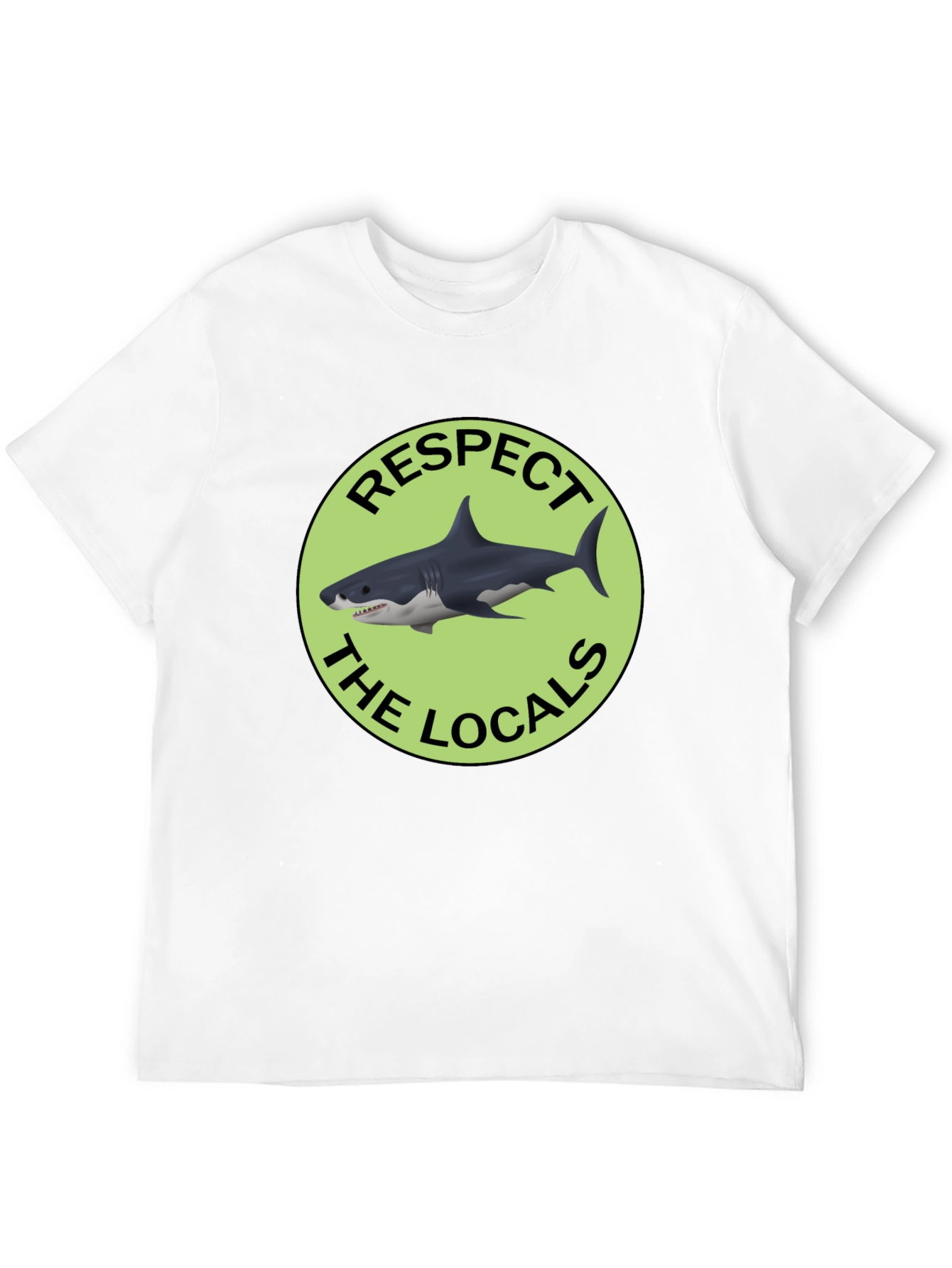 Respect the Locals Shark Graphic Tee