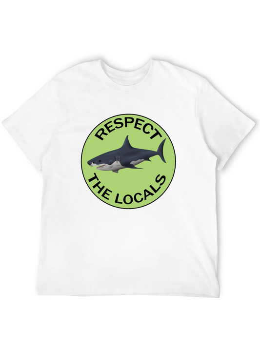 Respect the Locals Shark Graphic Tee