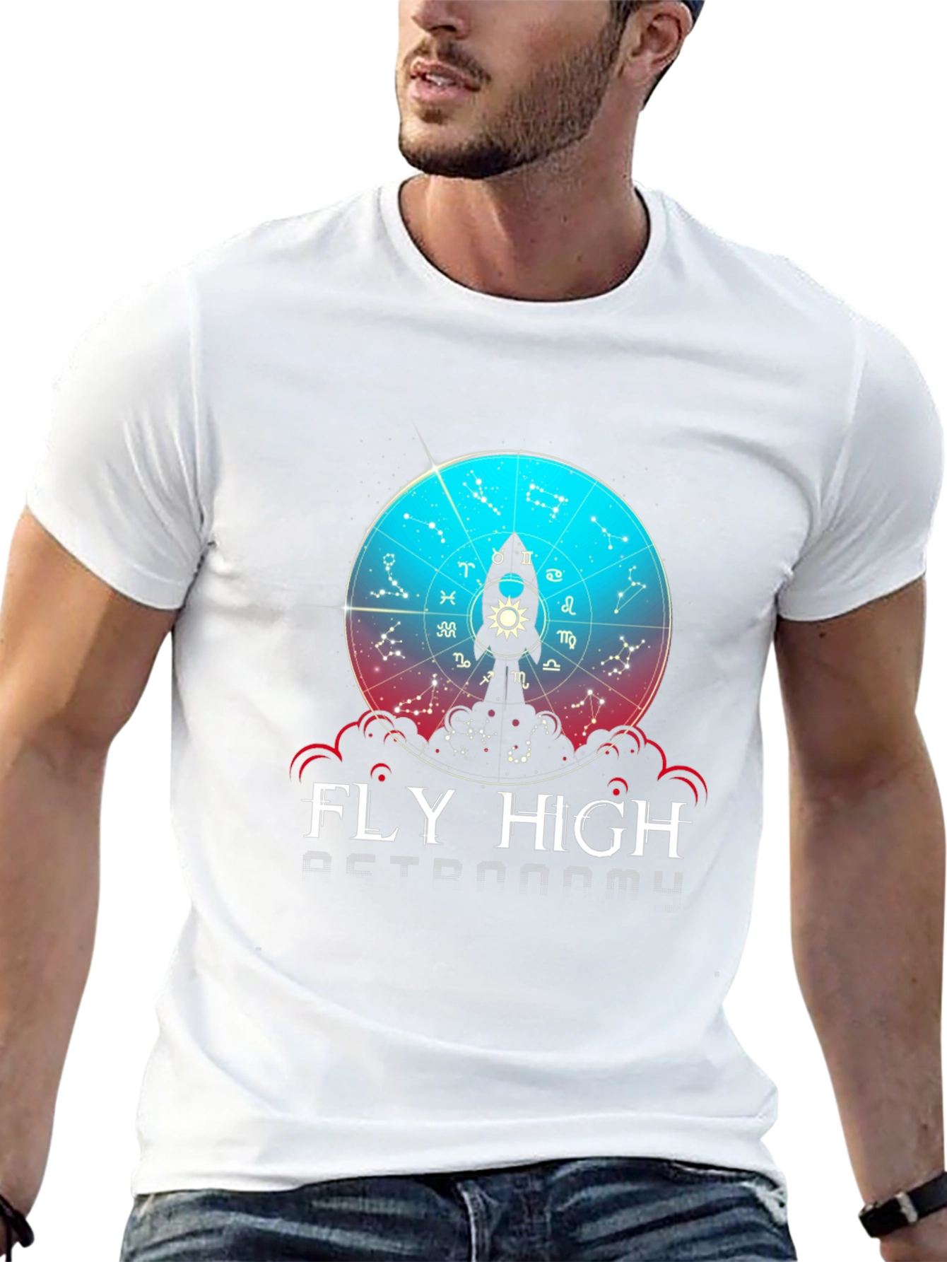 Fly High Astronomy T-Shirt