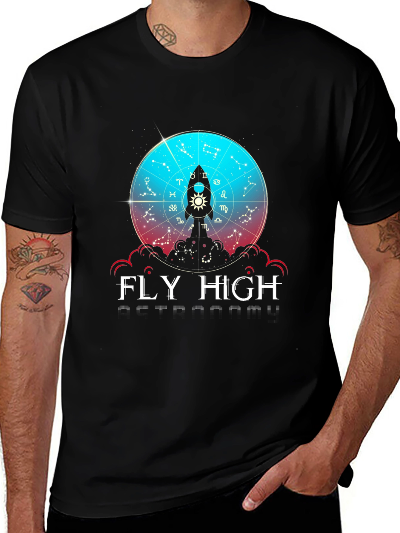 Fly High Astronomy T-Shirt