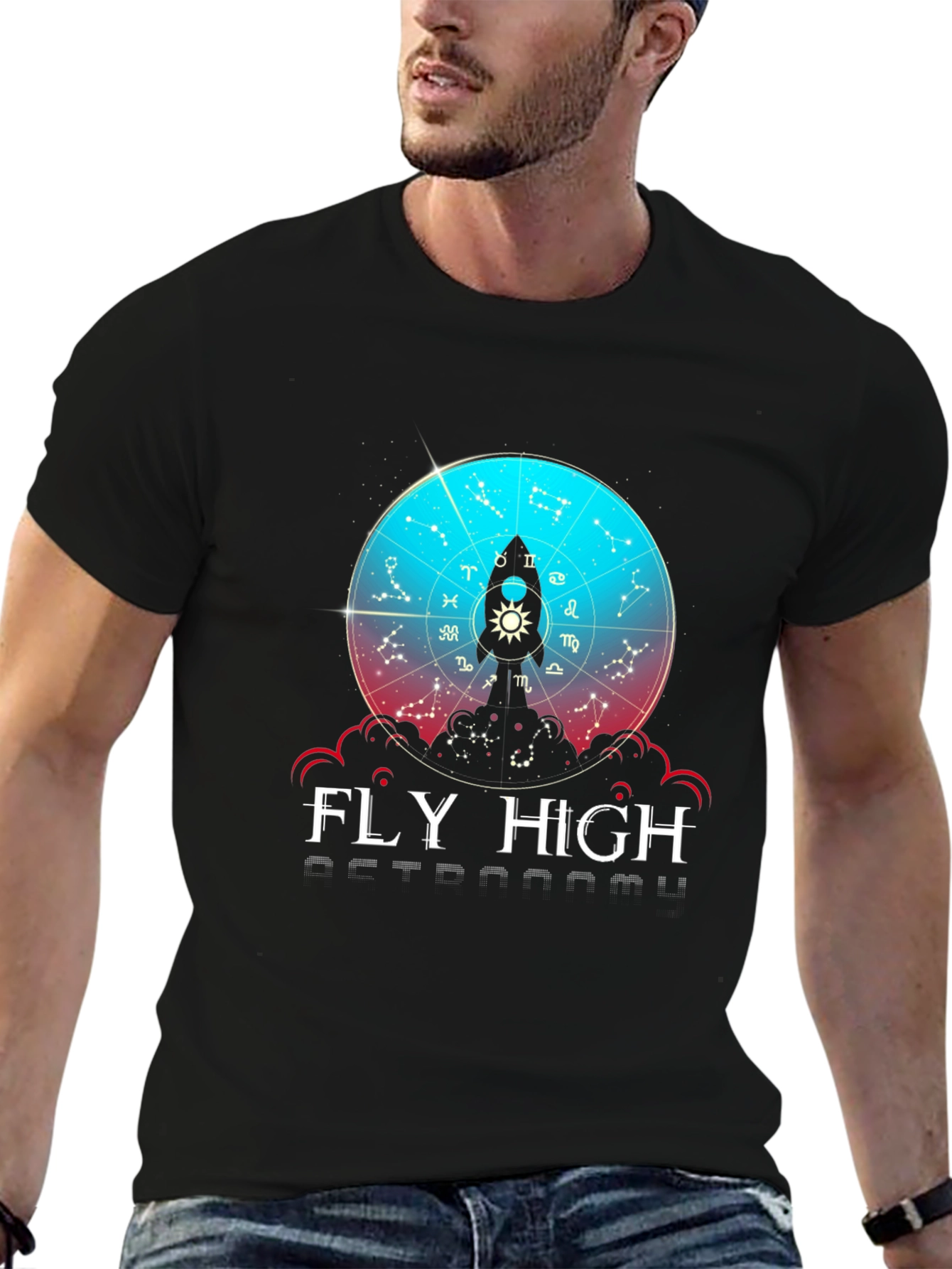 Fly High Astronomy T-Shirt