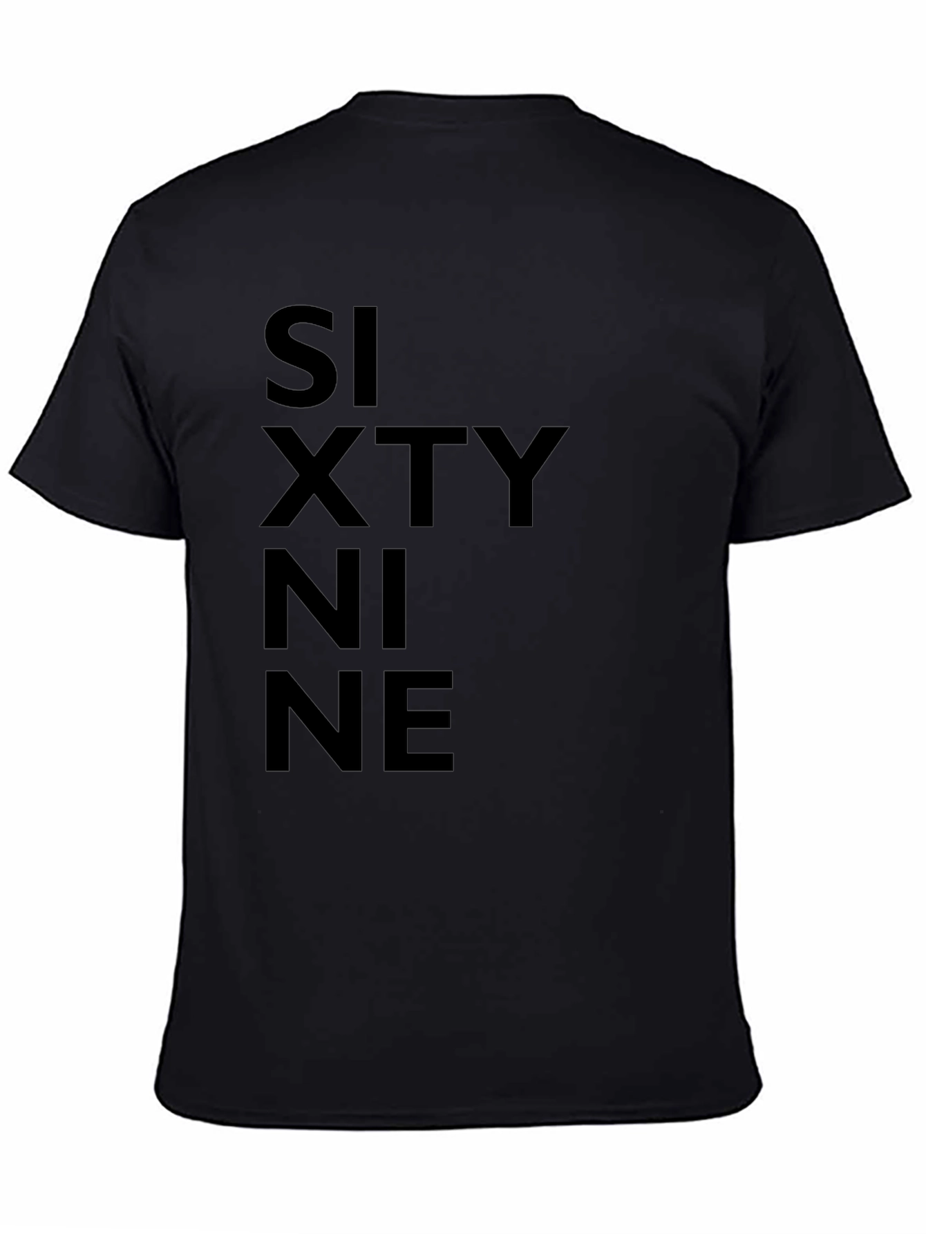 Sixty Nine Black Graphic Tee