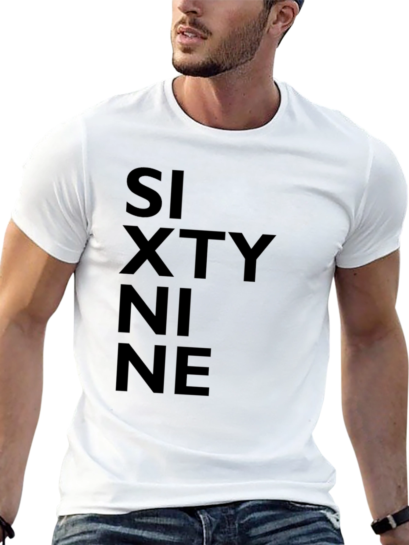 Sixty Nine Black Graphic Tee